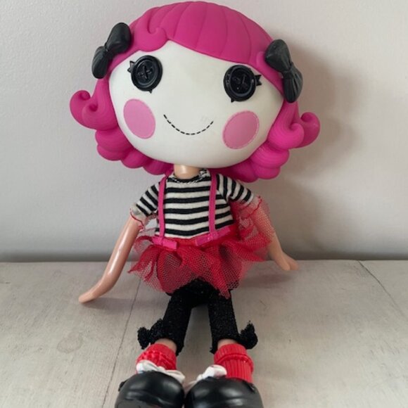 COPY - 2 LALALOOPSY Bea Spells-A-Lot Orange Silly Hair Plaid Jacket Hi-Top PINK… - Picture 8 of 8